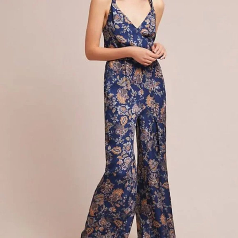 Anthropologie Paisley Jumpsuit by ett:wa